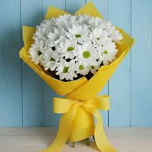 Букет цветов из:  Хризантемы #REPLACE_PRED# Елках
