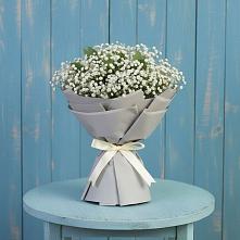 Букет цветов из:  Гипсофила в Елках