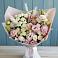 Букет цветов из: Альстромерии и Розы в Елках