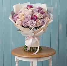 Букет цветов из:  Розы в Елках
