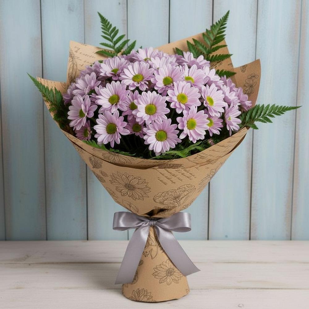 Букет цветов из: Хризантемы в Елках