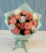 Букет цветов из:  Розы в Елках
