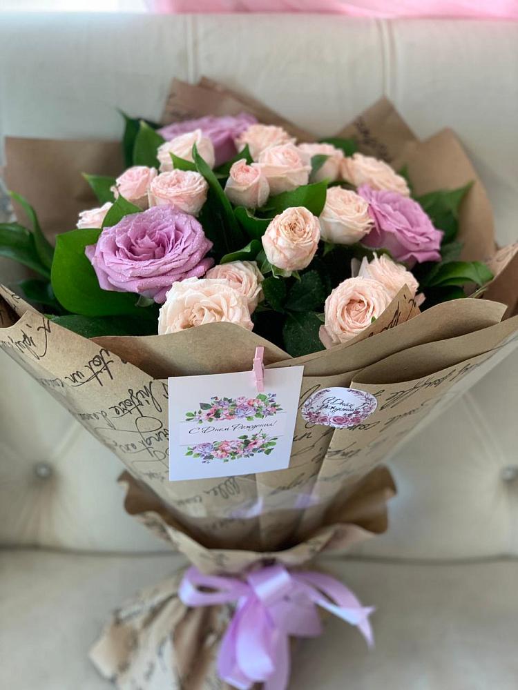 Букет цветов из: Розы в Елках