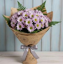 Букет цветов из:  Хризантемы в Елках