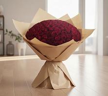Букет 101 Красная роза в Елках