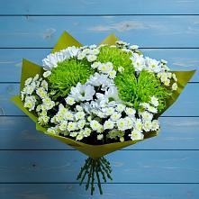 Букет цветов из:  Хризантемы в Елках