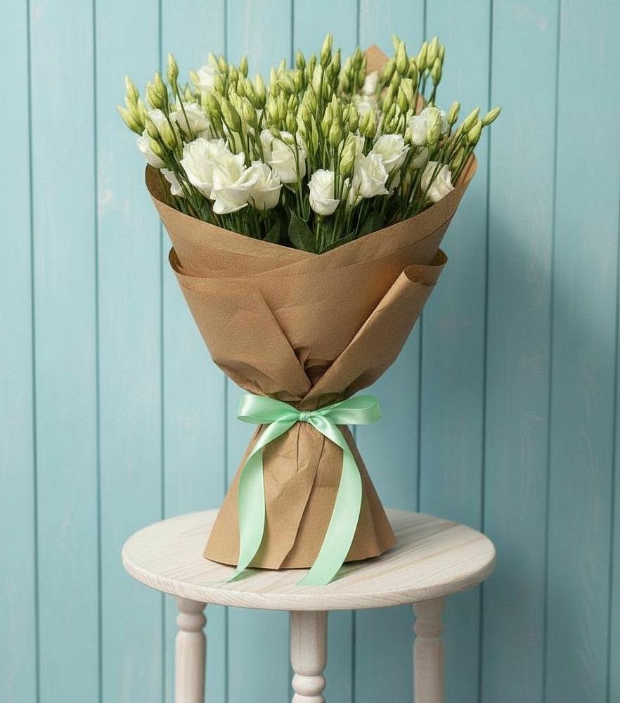 Букет цветов из: Лизиантусы в Елках