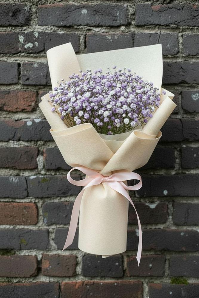 Букет цветов из: Гипсофила в Елках