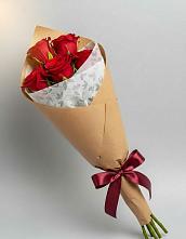 Букет цветов из:  Розы в Елках