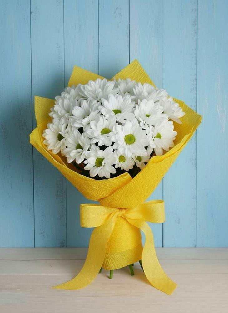 Букет цветов из: Хризантемы в Елках