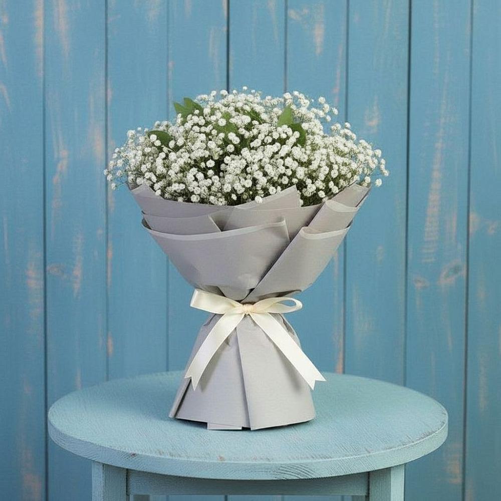 Букет цветов из: Гипсофила в Елках