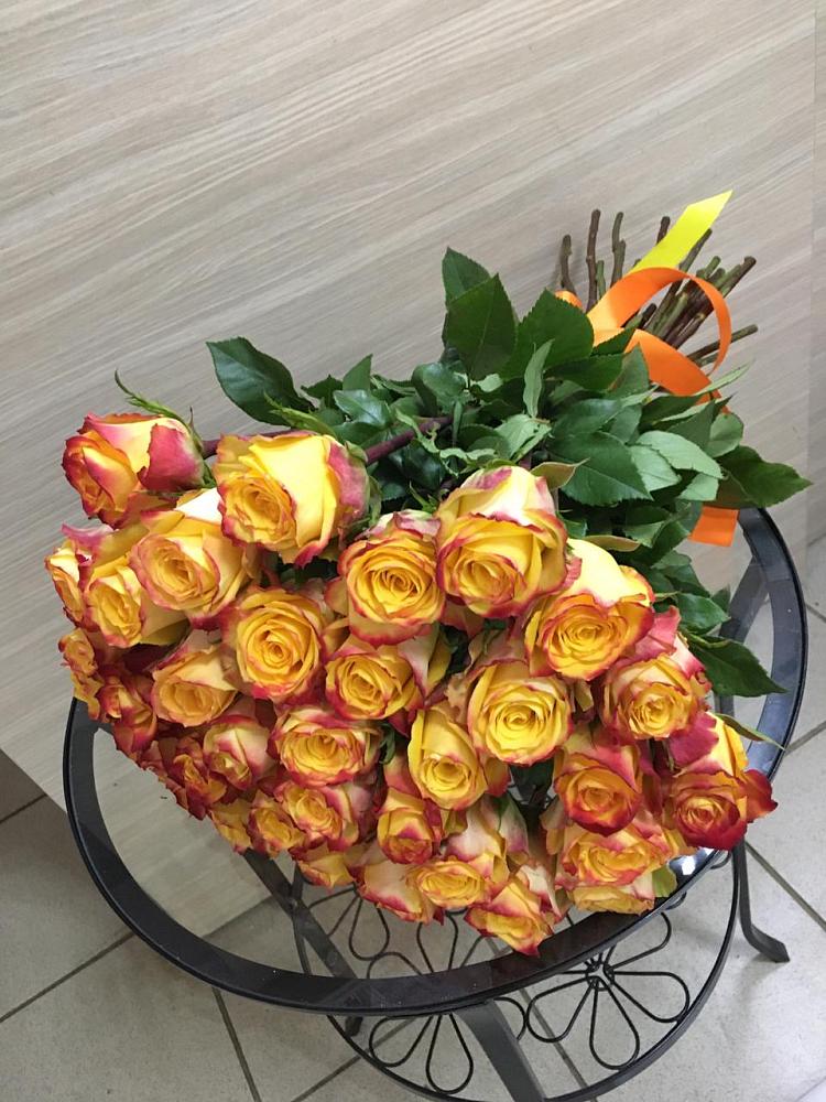 Букет Желтые розы в Елках