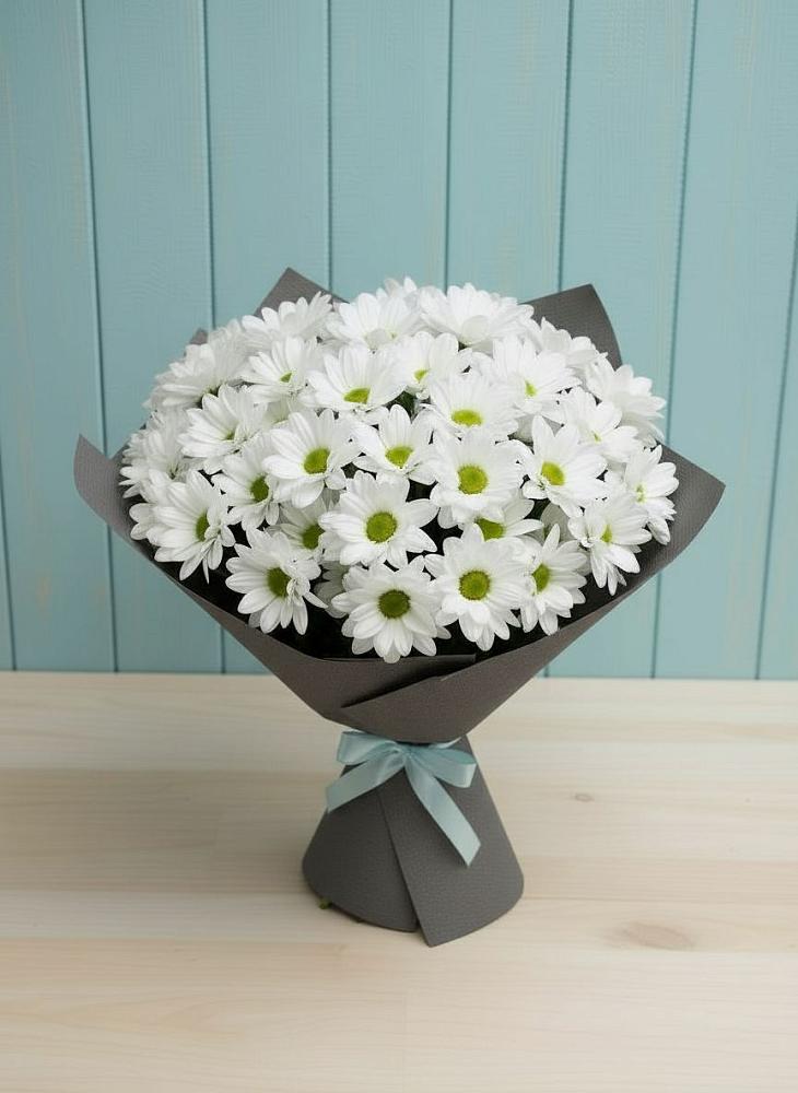 Букет цветов из: Хризантемы в Елках
