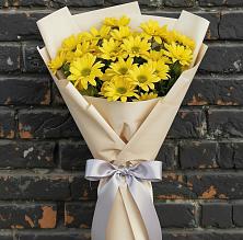 Букет цветов из:  Хризантемы в Елках