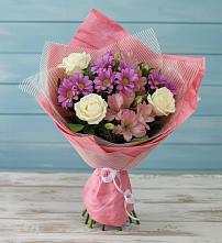 Букет цветов из:  Герберы в Елках