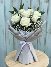 Букет цветов из:  Розы в Елках