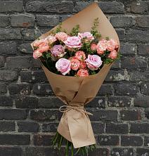 Букет цветов из:  Розы в Елках