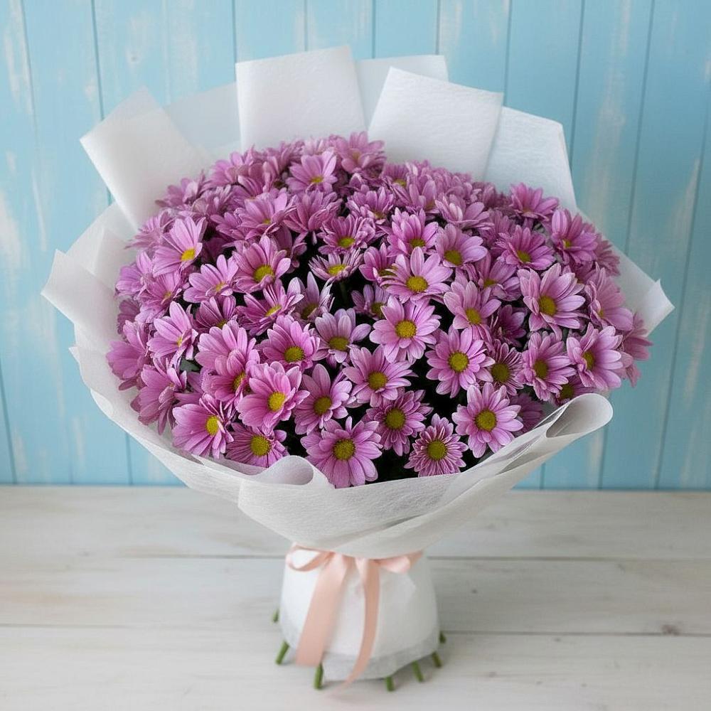 Букет цветов из: Хризантемы в Елках