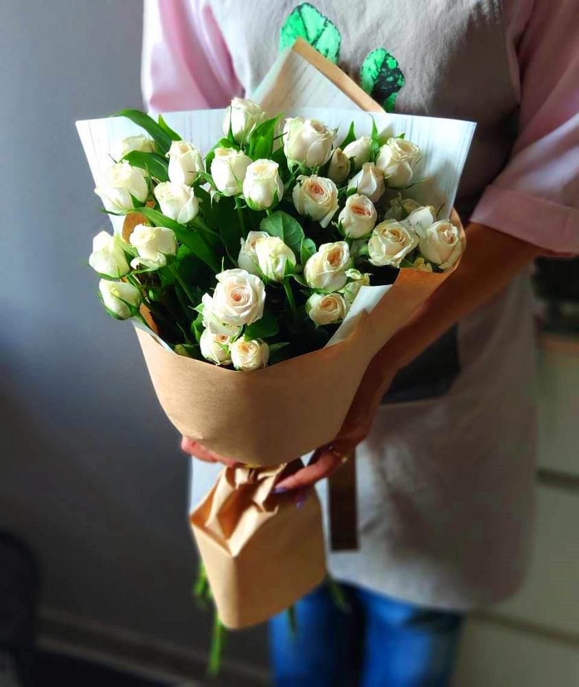 Букет цветов из: Розы в Елках