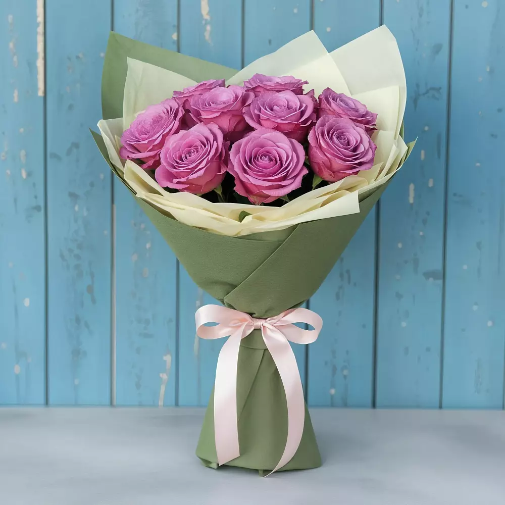 Букет Розы Фёрст Леди в Елках