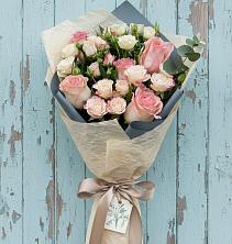 Букет цветов из:  Розы в Елках