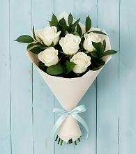 Букет цветов из:  Розы в Елках