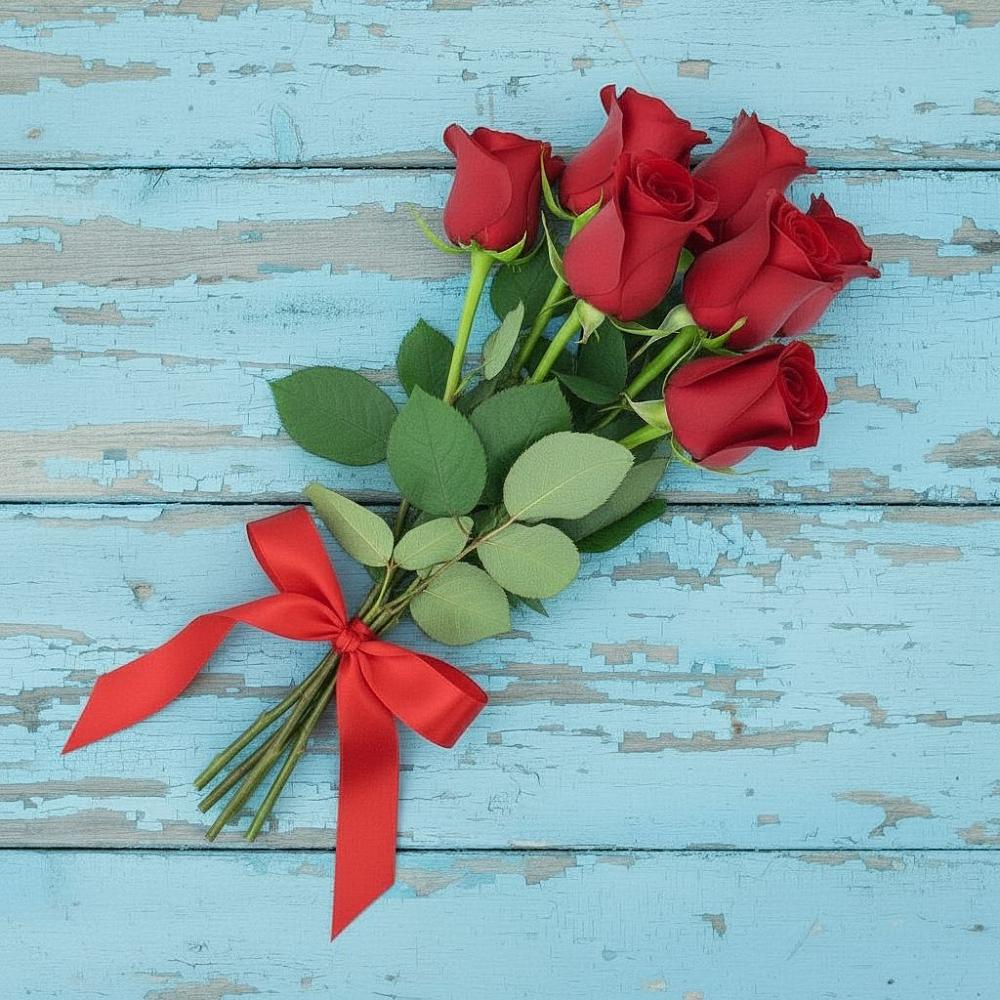 Букет Красные розы в Елках