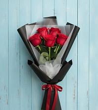 Букет цветов из:  Розы в Елках