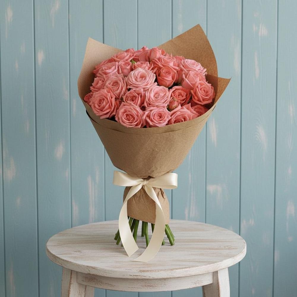 Букет цветов из: Розы в Елках