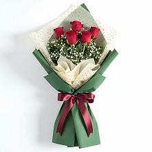 Букет цветов из:  Розы в Елках